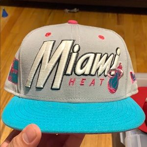 Miami heat hat
